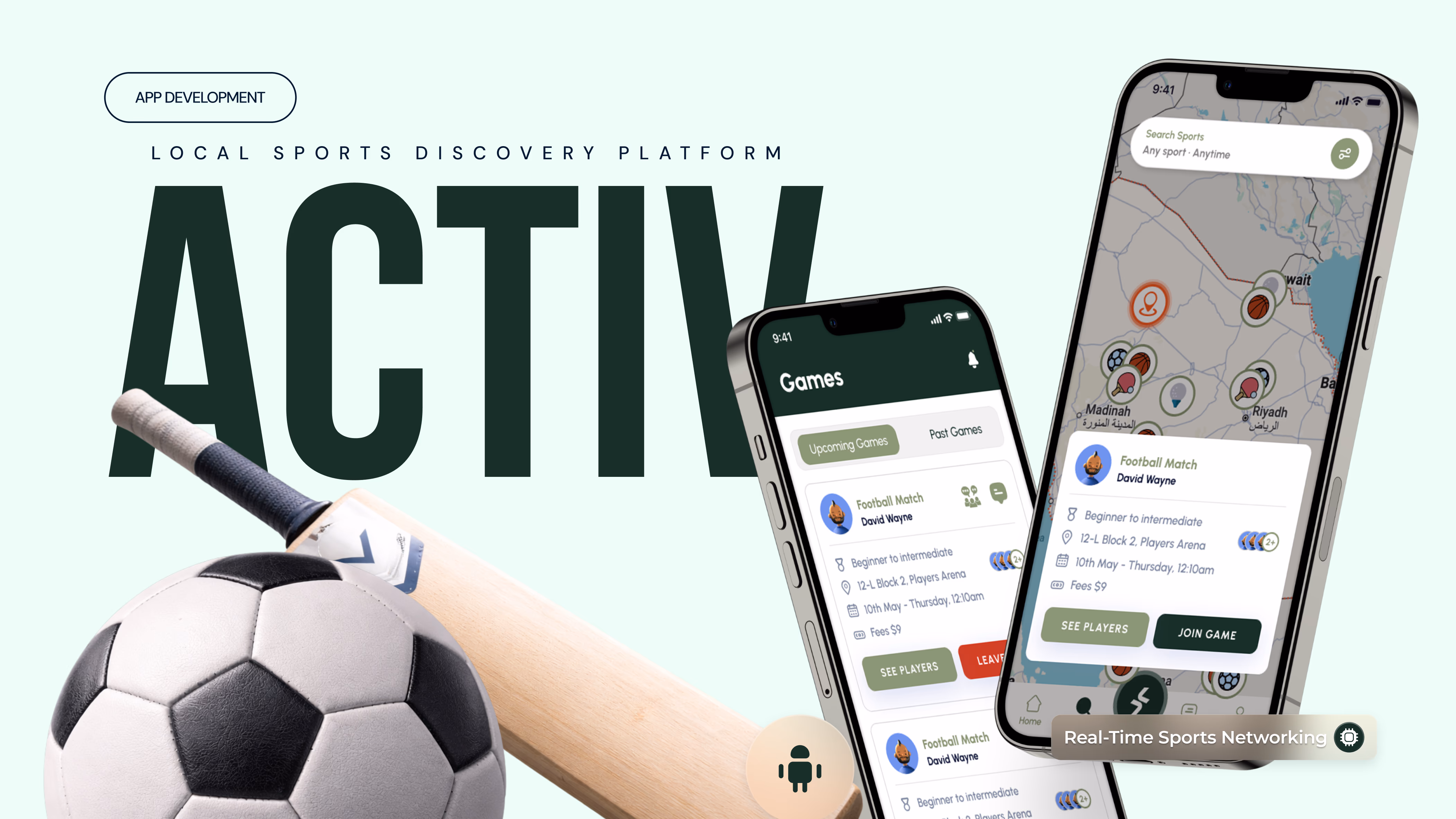 Activ Sports — Mobile app built by Codeable