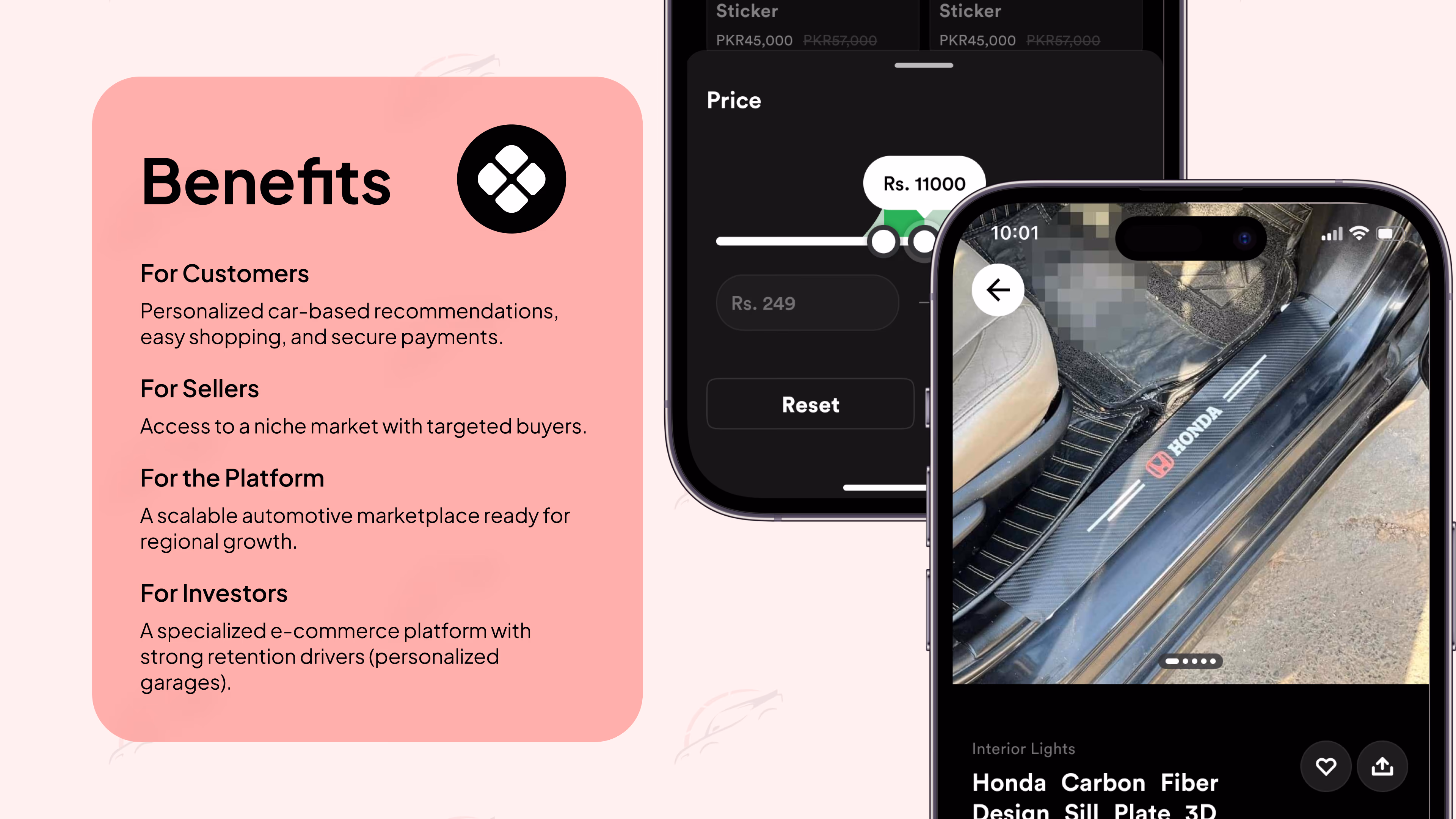 CaristanPK — Mobile app interface, a case study by Codeable