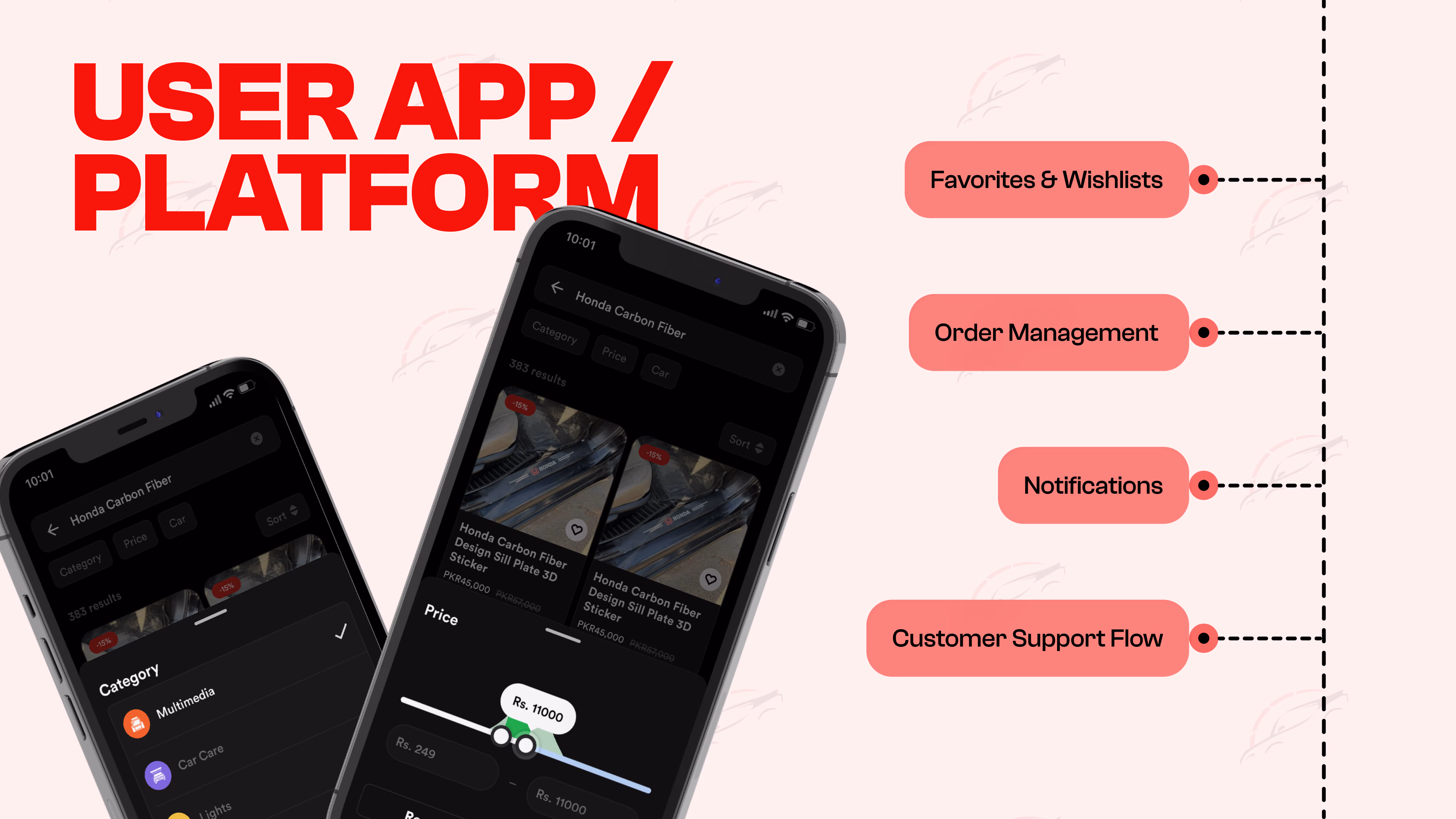 CaristanPK — Mobile app interface, a case study by Codeable