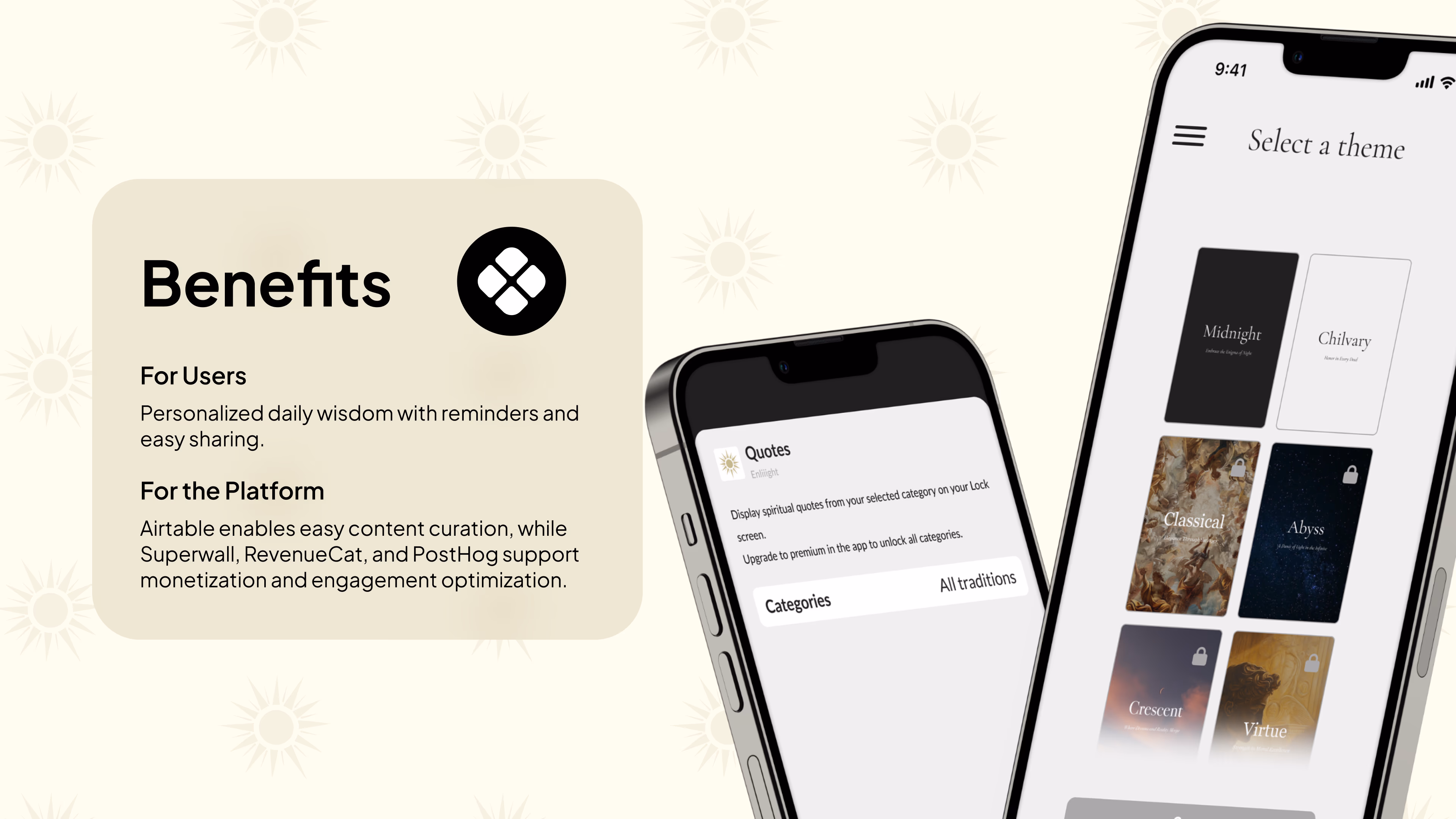 Enliiight — Mobile app interface, a case study by Codeable