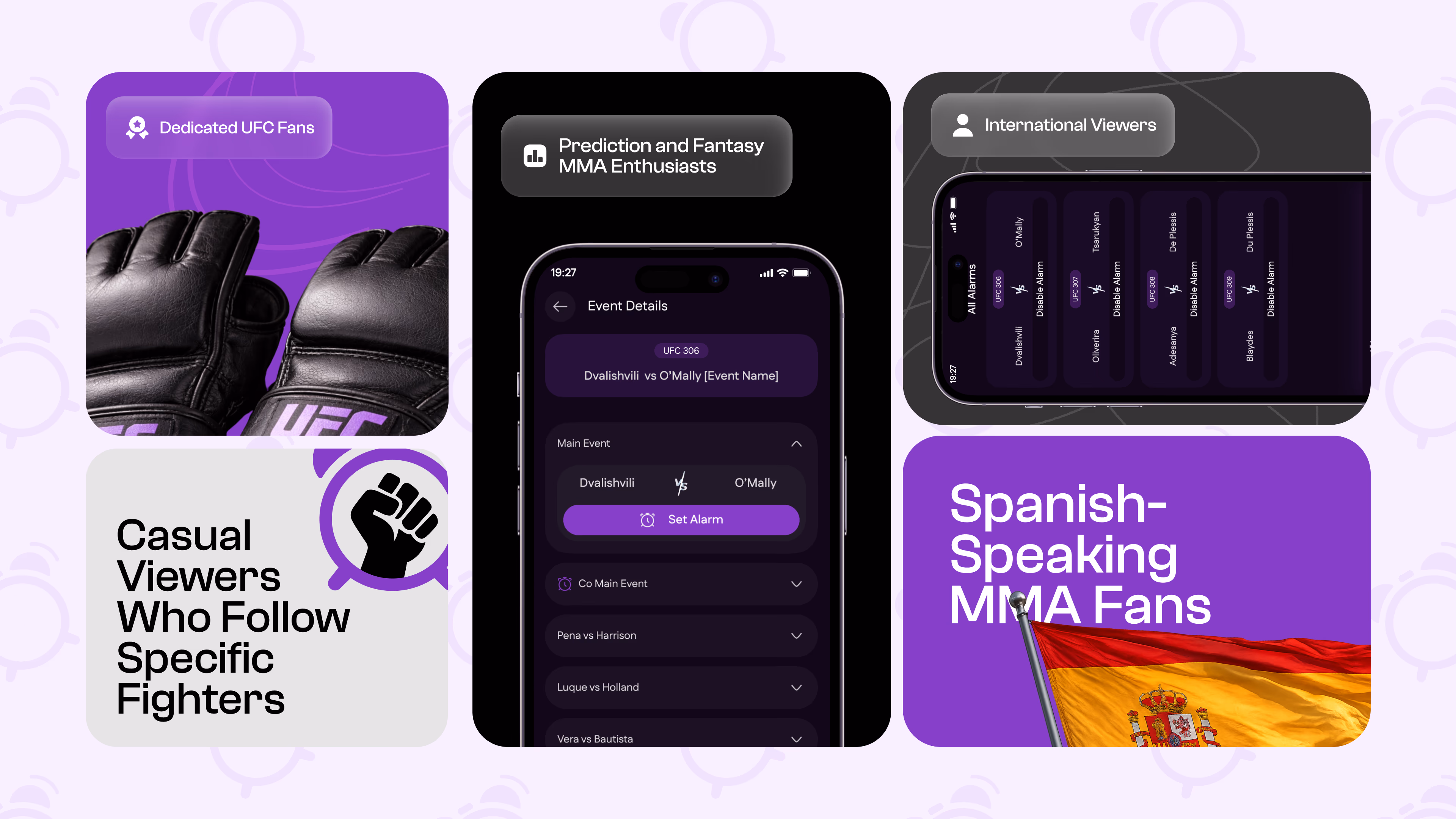 FightPing — Mobile app interface, a case study by Codeable